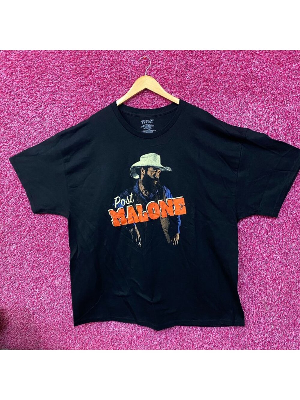 Post Malone Cowboy F-1 Trillion Album Country T-Shirt 3XL